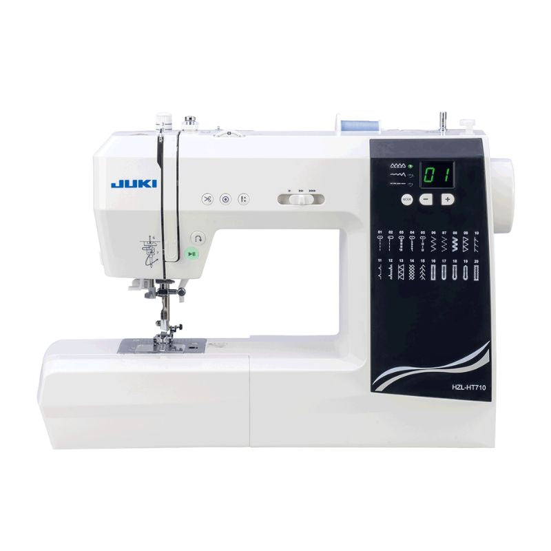 Juki HZL-HT710 Compact Size Computer Controlled Sewing Machine with 60 Stitch Patterns