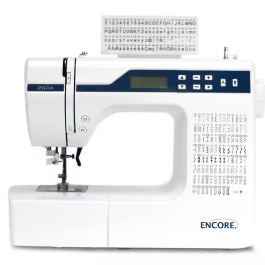 Encore 260A Sewing Machine with Automatic Needle Threader